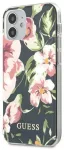 Guess GUHCP12SIMLFL03 Flower Collection Aizsargapvalks priek&scaron; iPhone 12 mini 5,4" / navy