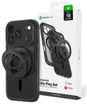 AmazingThing Titan Pro Lens Ring Set phone case with stand and MagSafe support for iPhone 18 Pro Max black