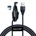 Baseus duomenų perdavimo ir įkrovimo laidas | USB-A į Lightning | 1.2m | juodas