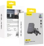 Blavec BH-01 magnetinis automobilinis telefono laikiklis ant oro grotelių juodas