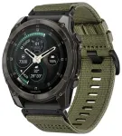 TECH-PROTECT NYLON CLASSIC GARMIN FENIX 5X / 5X PLUS / 6X / 6X PRO / 7X / 8 / 8 PRO / 9 / 9 PRO (51 MM) MILITARY GREEN