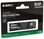 Emtec SSD M.2 NVMe PCIe 3.0 X300 512GB Intern retail