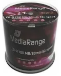 MediaRange CD-R 700MB 100 vienetų spindelis 52x