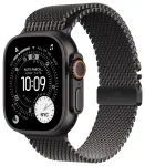 I&scaron;manusis laikrodis Apple Watch Ultra 3 GPS + Cellular 49mm Black Titanium / Titanium Milanese Loop L Black (MF1T4QF/A)