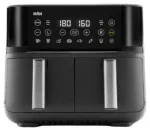 Braun TwinCook 3 TD3030IBK Dubulta karstā gaisa fritieris
