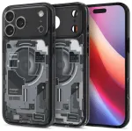 Spigen Ultra Hybrid phone case with MagSafe support for Apple iPhone 17 Pro black