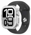 AmazingThing Titan Pro i&scaron;maniojo laikrodžio dėklas Apple Watch 11 (46 mm) | sidabrinis