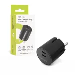 Mobile Origin 30W Charger Plug PW33 - 2x USB-C, black