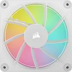 CORSAIR Ventiliatorius iCUE Link LX120 RGB 120*120*25 White Single