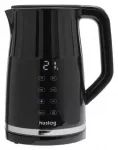 Huslog grooved kettle with touch panel black 1,7L 2200W
