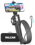 Ralcam F408A 8,5mm boreskopa pārbaudes kamera ar 8 gaismas diodēm (1m)