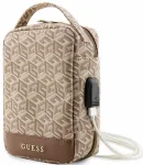 Guess Bag GUHBHGCFSEW Organize GCube Stripe Soma / brūns