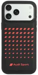 Case Audi Sport Synthetic Leather MagSafe for iPhone 18 Pro Max / 17 Pro Max black