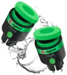 Smart sockets 2pcs. ZigBee 230Vac, 16A, hermetic IP44, with power monitor, TUYA / Smart Life
