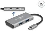 USB &scaron;akotuvas Delock 2x USB-C + 2x USB-A 3.2 Gen2 (63260)