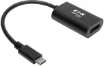 Tripp Lite U444-06N-DP4K6B kabelio adapteris 0,152 m USB Type-C DisplayPort Black