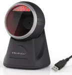 Qoltec Stationary barcode reader and QR code scanner | 1D 2D | USB | Precision