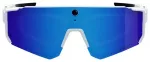 Colmi V06 AI White Sports Sunglasses (with blue lenses)