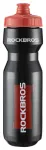 Rockbros 750 ml Bike Bottle - Transparent Black with Red Mouthpiece