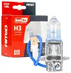 Halogen bulbs H3 12V 55W LumiTec NEXT GENERATION +135% DUO AMIO-04403