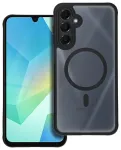 Full Matte Mag Cover telefono dėklas su MagSafe palaikymu Samsung Galaxy A16 4G (A165) | A16 5G (A166) juodas