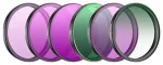 Filter set for DJI Action 6 (CPL/ND8/16/32/64/Black Mist 1/4)