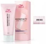 Wella Professionals Shinefinity Zero Lift Glaze 09/65 Pink Shimmer Gēla matu krāsa 60 ml