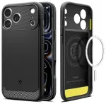 SPIGEN RUGGED ARMOR MAGSAFE IPHONE 17 PRO MAX / 18 PRO MAX MATTE BLACK