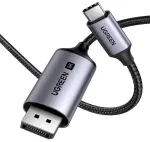 UGREEN 25158 USB-C - DisplayPort kabelis 2 m / melns