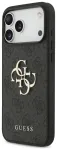 Guess PU 4G Metal Logo Strap Case Aizsargapvalks priek&scaron; Apple iPhone 17 Pro Max