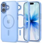 TECH-PROTECT MAGMAT telefono dėklas su MagSafe palaikymu iPhone 17 mėlynas skaidrus