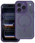 FULL MATTE MAG COVER telefono dėklas su MagSafe palaikymu iPhone 12 violetinis