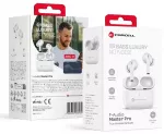 Wireless earphones Forcell F-Audio Master Pro TWS white