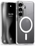 Mercury Jell Hard telefono dėklas su MagSafe palaikymu Samsung Galaxy A57 (A576) skaidrus