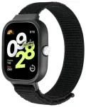 Beline i&scaron;maniojo laikrodžio dirželis Redmi Watch 4 | silikoninis | juodas