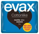 Evax Cottonlike Naktiniai higieniniai paketai su sparneliais 9 vienetai