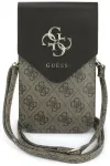 Phone bag Guess Graines 4G &   Classic Logos brown