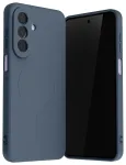 Mercury Semi-Silicone telefono dėklas su MagSafe palaikymu Samsung Galaxy A27 5G (A276) mėlynas