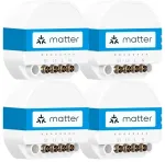 MEROSS MSS815MAQUA-UN 4-Pack Smart Wi-Fi Switches