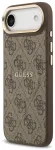 Guess PU Leather 4G Gold Frame MagSafe Case Aizsargapvalks priek&scaron; Apple iPhone 17 Air