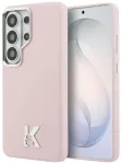 Case Karl Lagerfeld K Metal Logo MagSafe Aizsargapvalks priek&scaron; Samsung Galaxy S26 Ultra / rozā