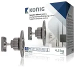 Konig KNM-SM10 Audio sistēmas sienas kron&scaron;teins (2 gab.)