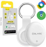 Blavec Tracker GPS Tag BTG-02 - Bluetooth Dual Apple & Android + keyring (BTBTG02-KW) white