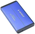 Gembird EE2-U3S-2-B 2,5" HDD ārējais korpuss USB 3.0 / zils