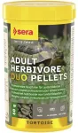 Barība bruņurupučiem - Sera Tortoise Adult Herbivore Duo Pellets 250ml, 80 g