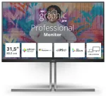 Monitor U32U3CV 31.5 colio Nano IPS 4K HDMIx2 DP USB-C RJ45 KVM Pivot Garsiakalbis