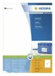 HERMA Etiketės Premium A4 white 210x297 mm popierius 200 vnt.
