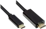Good Connections Adapterkabel USB-C į HDMI 2.0 Black 3m