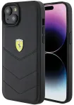 Ferrari FEHCP15MRDUK dėklas iPhone 15 Plus 6.7" juodas hardcase Quilted Metal Logo