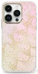 Hello Kitty HKHCN61HCHPEP iPhone 11 | Xr 6.1" rožinis kietas dėklas IML Gradient Electrop Crowded Kitty Head